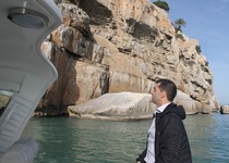 La fortaleza de Peñíscola aguanta sin nuevos desprendimientos en sus acantilados tras la borrasca “Gloria”