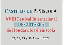 Peñíscola celebrará en agosto el XVIII Festival Internacional de Guitarra de Hondarribia-Peñíscola
