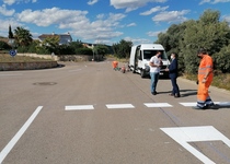 El Ayuntamiento de Peñíscola mejora la señalización vial en múltiples puntos del municipio