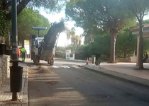 El Ayuntamiento de Peñíscola asfalta casi un kilómetro de vial en Fontnova