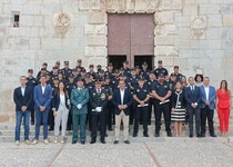 La Policía Local de Peñíscola celebra el Día de su Patrón con el reconocimiento a catorce agentes y un civil