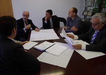 El Diputado Provincial de Deportes visita Peñíscola