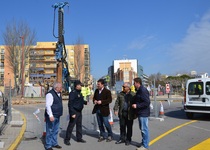 El Ayuntamiento de Peñíscola trabaja con la constructora de la depuradora para despejar el centro de obras para Semana Santa