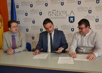 El Ayuntamiento de Peñíscola firma el convenio de colaboración con la Escuela de Música para garantizar su continuidad‏