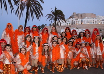 Peñíscola se prepara para el Carnaval que celebra el primer fin de semana de febrero