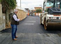 El Ayuntamiento de Peñíscola ejecuta la última fase de las obras de mejora del asfaltado del Camino Cervera