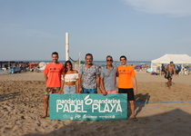 El III Triatball de Peñíscola completa su primer torneo en la Playa Norte