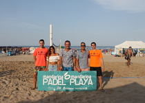 El III Triatball de Peñíscola completa su primer torneo en la Playa Norte