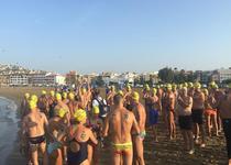 Peñíscola acoge la XXVI Clásica de Natación Peñíscola-Benicarló