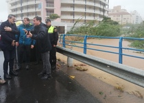 Peñíscola acentúa las medidas de precaución ante la alerta meteorológica