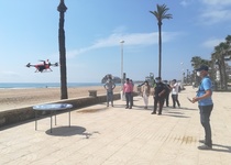 Peñíscola controlará el aforo de sus playas con dron e inteligencia artificial