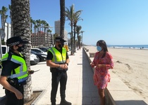 En marcha la Unidad de playas de la Policía Local de Peñíscola