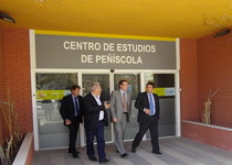 El subdelegado del Gobierno visita el Centro de Estudios de Peñiscola