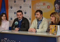 Sergi Cambrils y Ruth Caro presentarán su "Sueño del infinito" el próximo viernes en el edificio sociocultural de Peñíscola