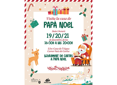 Visita la casa de Papá Noel