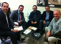 La AAPL y el alcalde, se reúnen en Diputación 