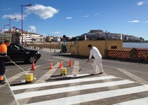 Peñíscola ultima los trabajos para recibir la llegada de turistas en Semana Santa