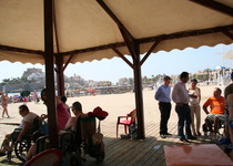 La Playa Norte de Peñíscola estrena Punto Accesible