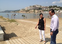 El Ayuntamiento de Peñíscola habilita un nuevo embarcadero para motos acuáticas y pequeñas embarcaciones