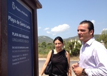 Peñíscola estrena señalización en sus calas naturales‏