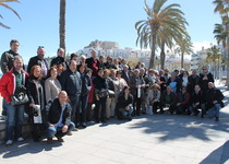 Los vecinos de Santillana del Mar visitan Peñíscola