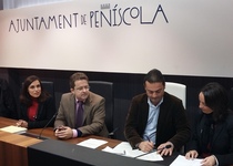 El Ayuntamiento de Peñíscola firma el préstamo del Fondo de Impulso Económico para la financiación de sentencias firmes