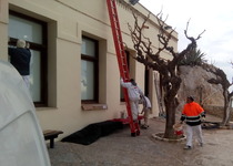 Las áreas de Cultura y Servicios del Ayuntamiento de Peñíscola acondicionan el Museo del Mar