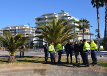 El Ayuntamiento de Peñíscola mejora el entorno ajardinado municipal ubicado en La Volta