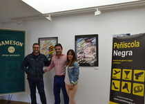 Los paisajes gélidos de la novela negra nórdica inspiran las obras de la exposición de arte en Peñíscola Negra