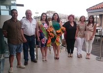 Peñíscola acoge la presentación de la dama de la Asociación Amay de Benicarló