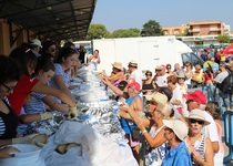 Sardinada Popular en las Fiestas de Peñíscola