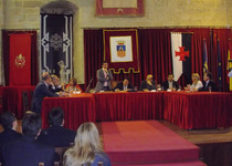 La Junta de Gobierno de la Diputación Provincial, en el Castillo de Peñíscola
