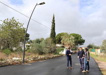 El Ayuntamiento de Peñíscola finaliza la ejecución de las obras del alumbrado del Camino Cervera