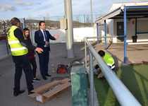 El Ayuntamiento de Peñíscola mejora las instalaciones deportivas con casi 300.000€ de inversión