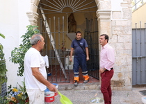 La Brigada Municipal de Obras y Servicios del Ayuntamiento de Peñíscola restaura la capilla de Santa Ana