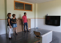 La Brigada Municipal trabaja en el aumento del número de clases en el C.E.I.P Jaime Sanz