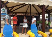 El servicio de salvamento y socorrismo en playas en Peñíscola resuelve 344 asistencias en tierra y 7 rescates durante el mes de junio